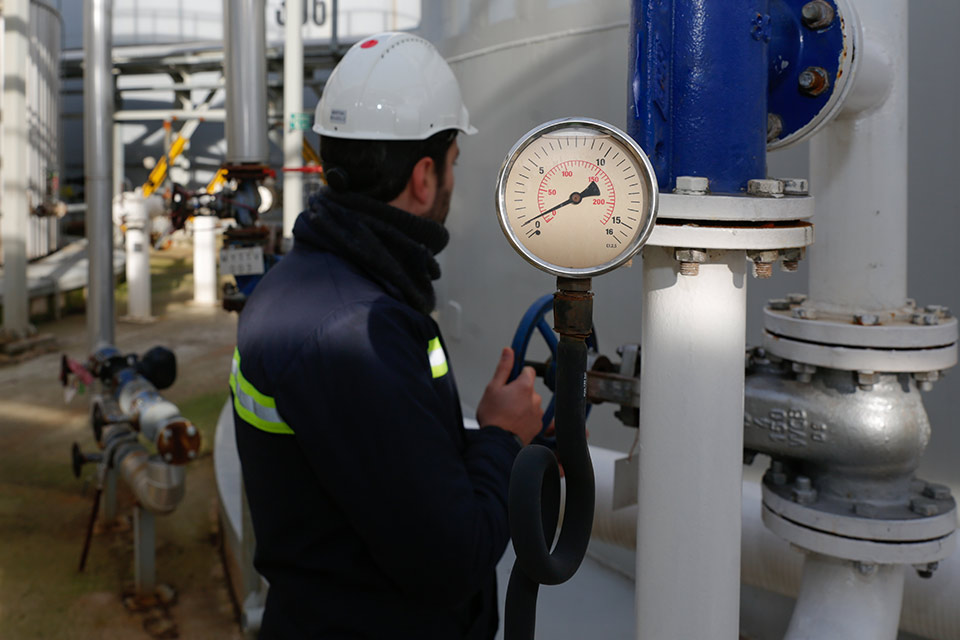 Próby i odbiory sieci gazowej